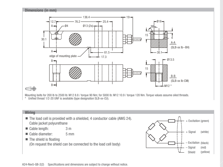 SLB-454KG-CM-C3