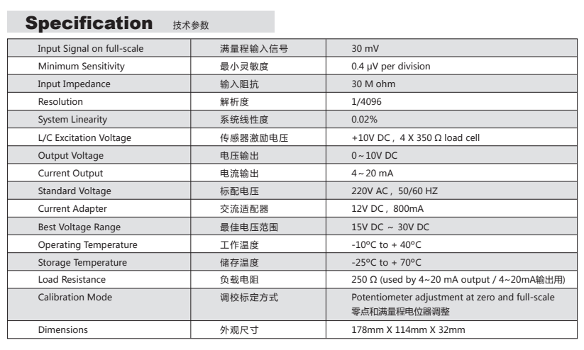 C&V信號(hào)放大器