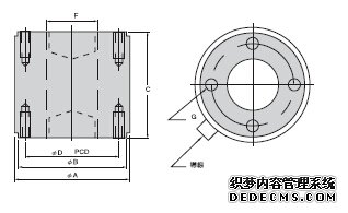 日本NTS  LRM-20N稱重傳感器產品尺寸